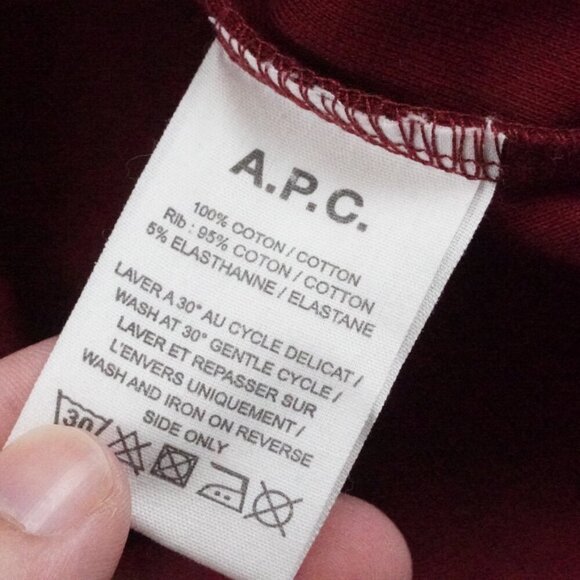 APC Sweater Womens Small Red Pull Over - Picture 4 of 9